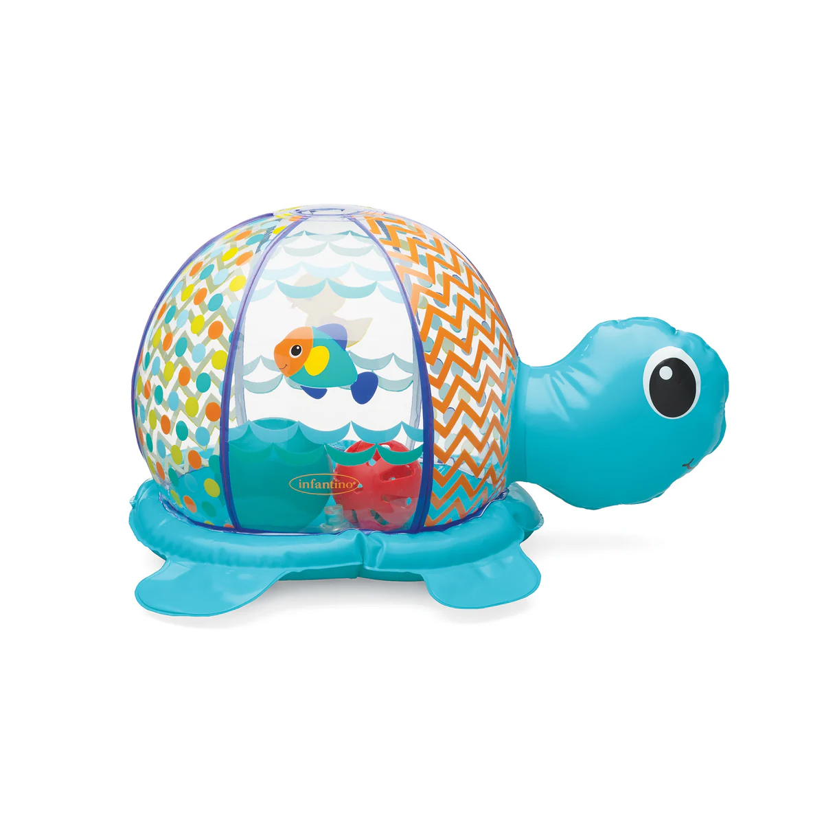Inflable Para Baño Tortuga Burbuja Infantino Multifuncional.