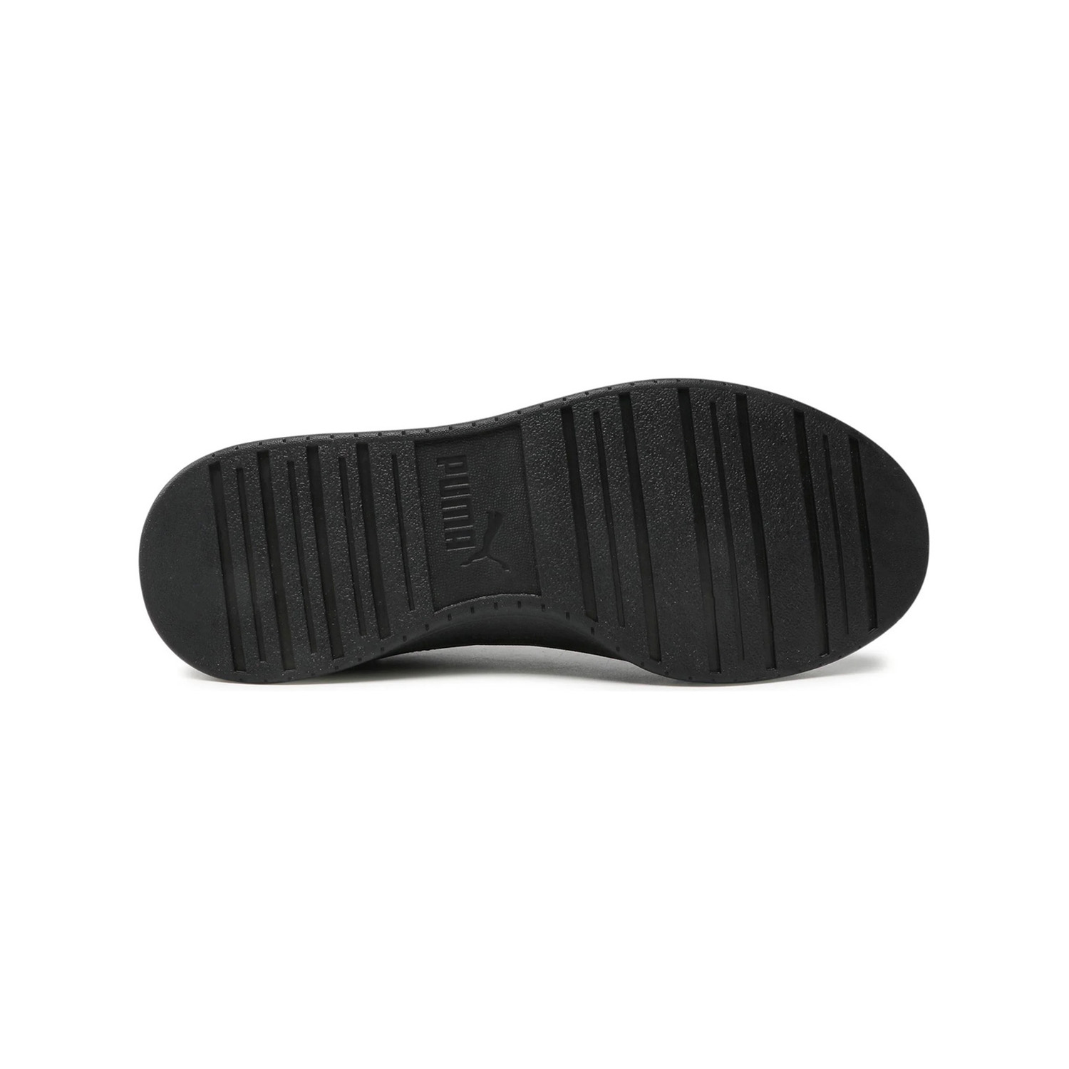 Tenis Puma Caven Logomania 383857 Color Negro Diseño Unisex.
