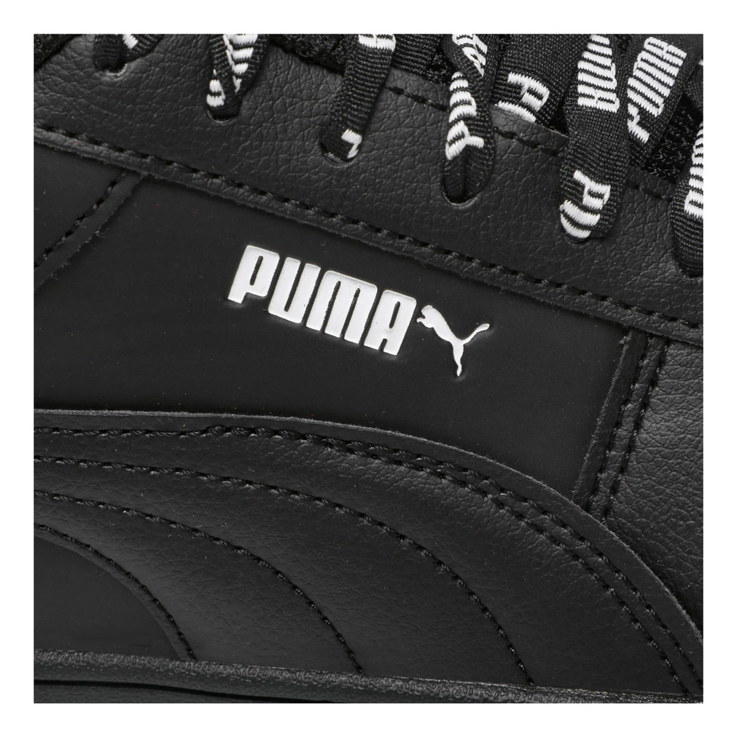 Tenis Puma Caven Logomania 383857 Color Negro Diseño Unisex.