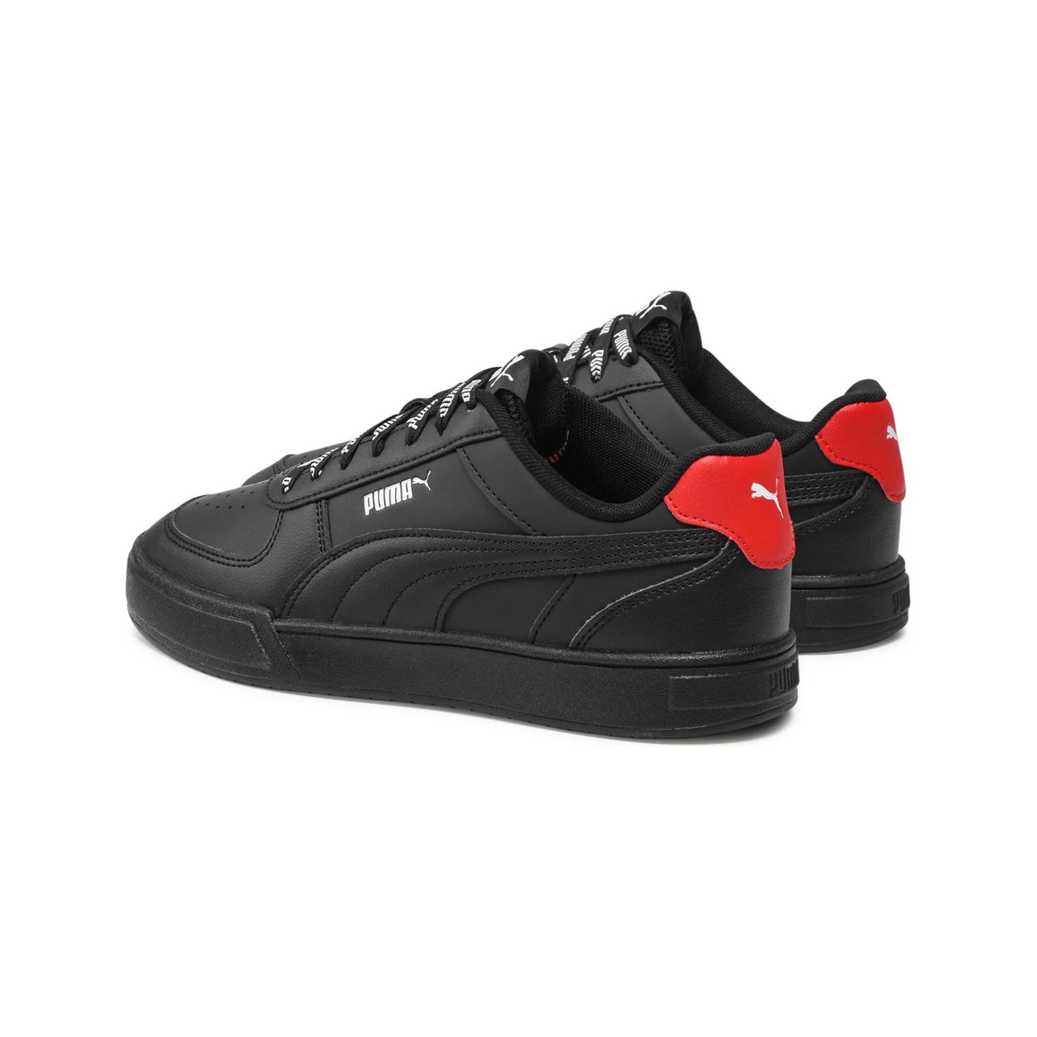 Tenis Puma Caven Logomania 383857 Color Negro Diseño Unisex.