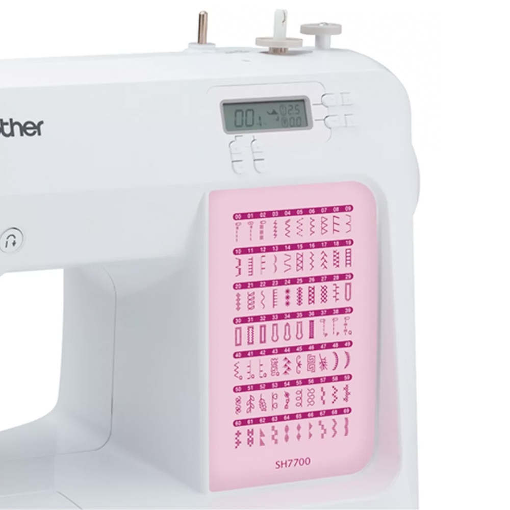 Máquina De Coser Digitalizada Brother SH7700