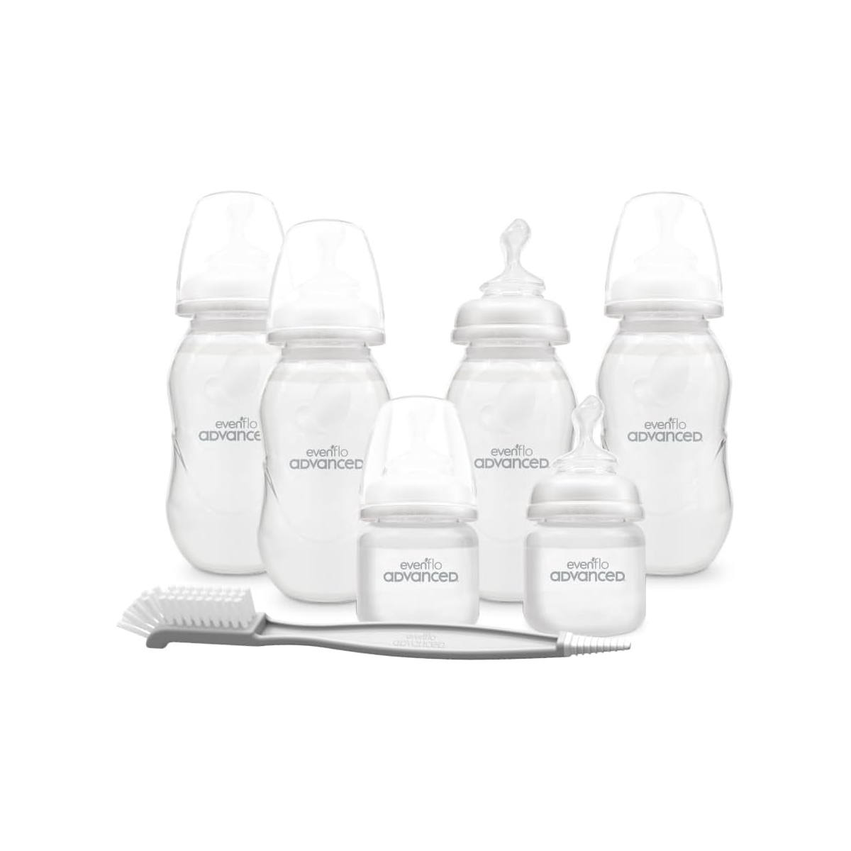 Set Biberones Evenflo Advanced Mis Primeros 3 Meses