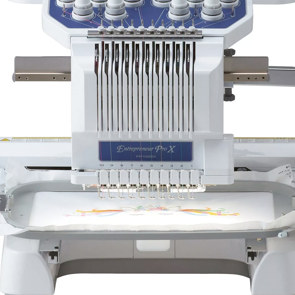 Bordadora Semi Industrial De 10 Agujas Pro X Brother PR1055X