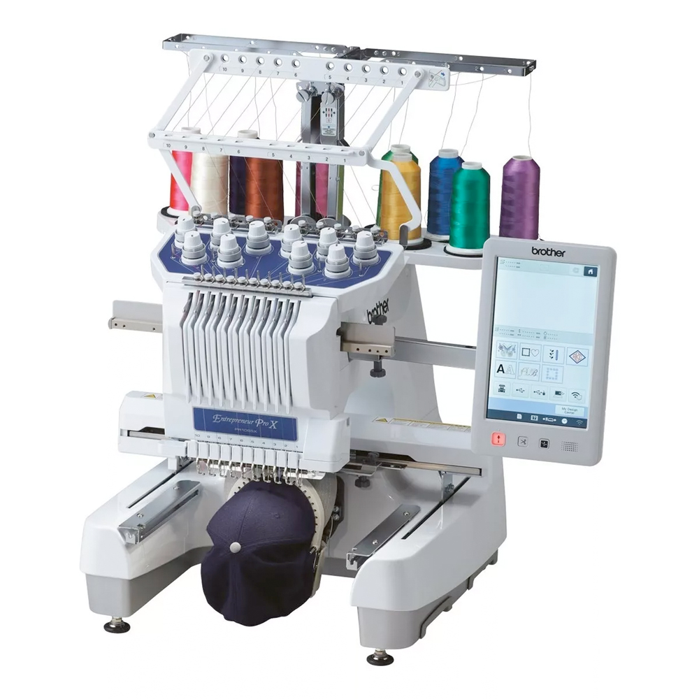 Bordadora Semi Industrial De 10 Agujas Pro X Brother PR1055X