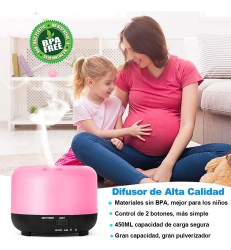 "Difusor De Aceites Esenciales Aromas Humidificadores Casa Verde ".