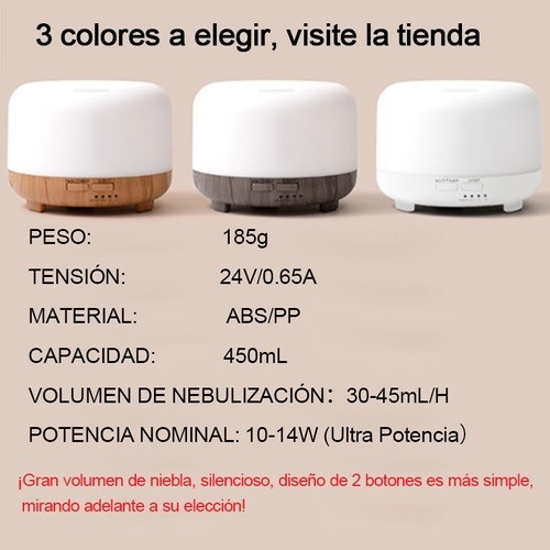 "Difusor De Aceites Esenciales Aromas Humidificadores Casa Verde ".