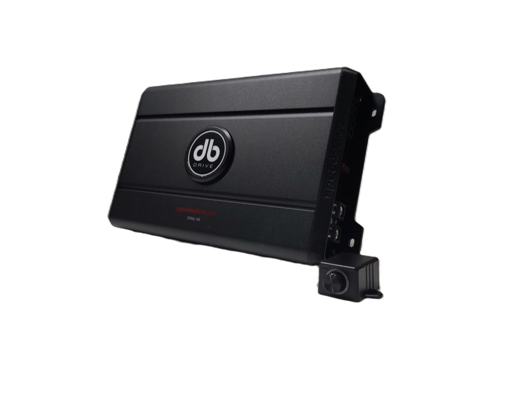 Amplificador Monoblock DB Drive SPA6.1M 600W Clase AB.