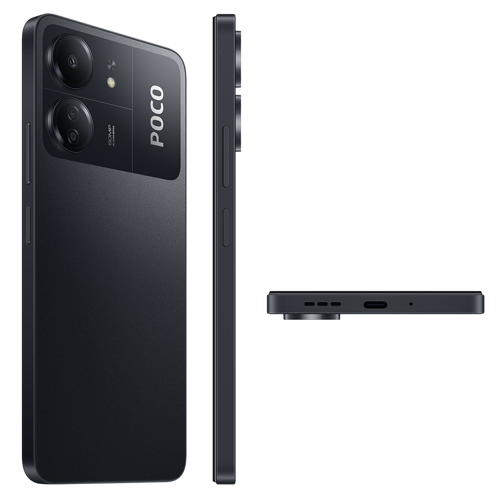 Celular Xiaomi POCO C65 256GB 8GB Ram Black.