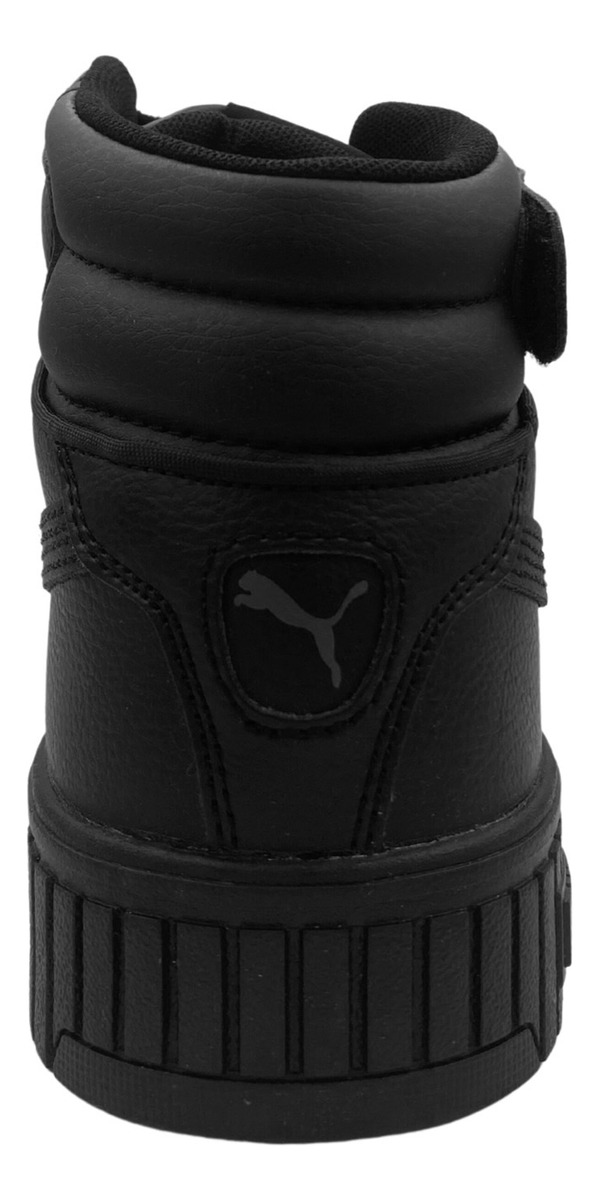 Tenis Puma Carina 2.0 Mid Bota Botín Color Negro Para Dama.