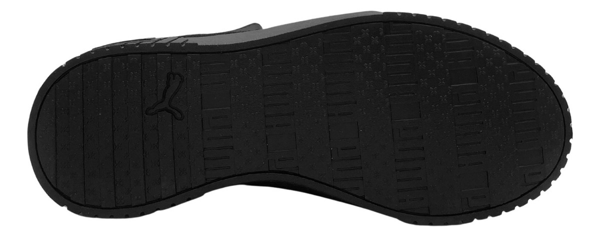 Tenis Puma Carina 2.0 Mid Bota Botín Color Negro Para Dama.