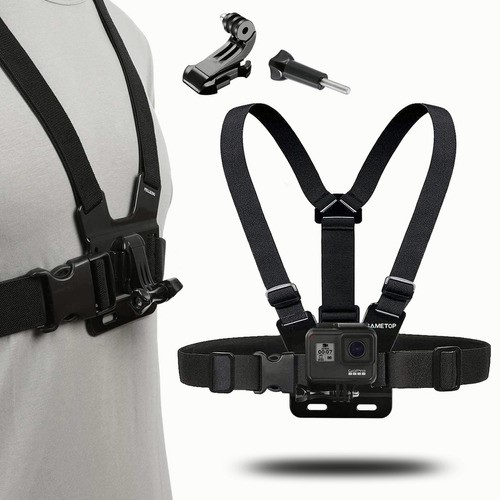 Gopro Arnes Para Pecho Pecheran negro 