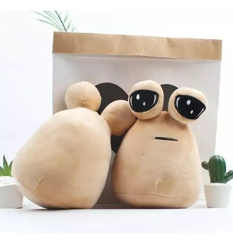 Pou Furdiburb Muñeco Peluche Juguete 2 pz