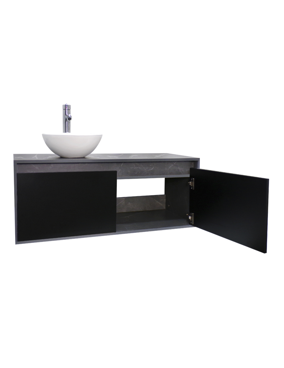 Gabinete Para Baño Luxury Smooth Con Ovalin Y Monomando