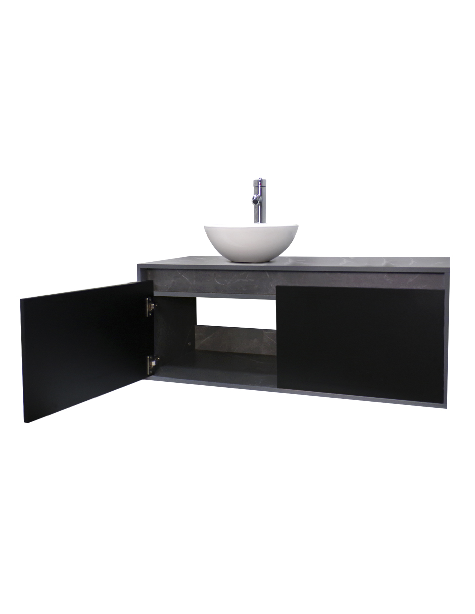 Gabinete Para Baño Luxury Smooth Con Ovalin Y Monomando