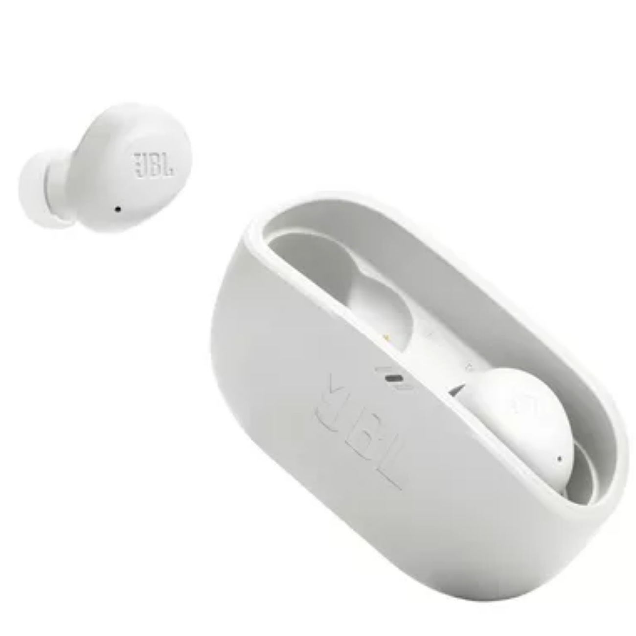 Audífonos Inalámbricos Jbl Vibe Buds Bluetooth, Blanco. Color Blanco Color de la luz Blanco.