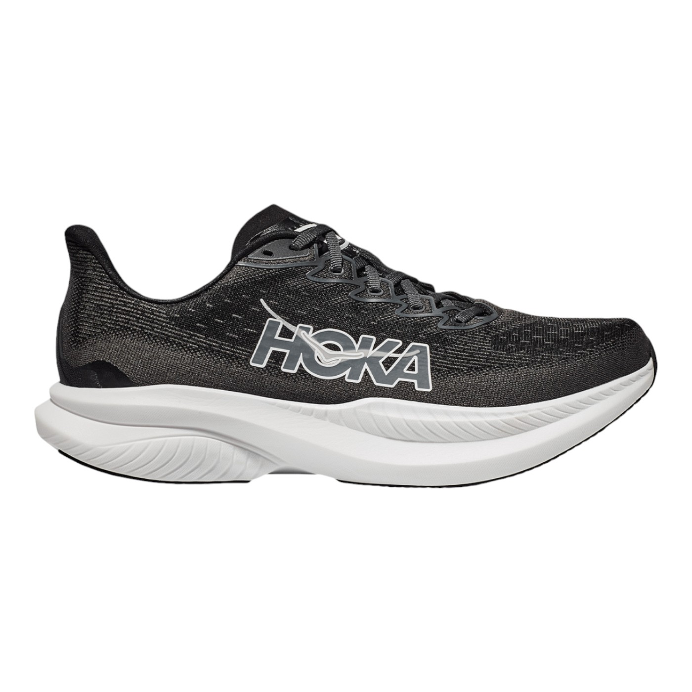 TENIS HOKA HOMBRE NEGRO HOKA MACH 6 1147790BWHT.