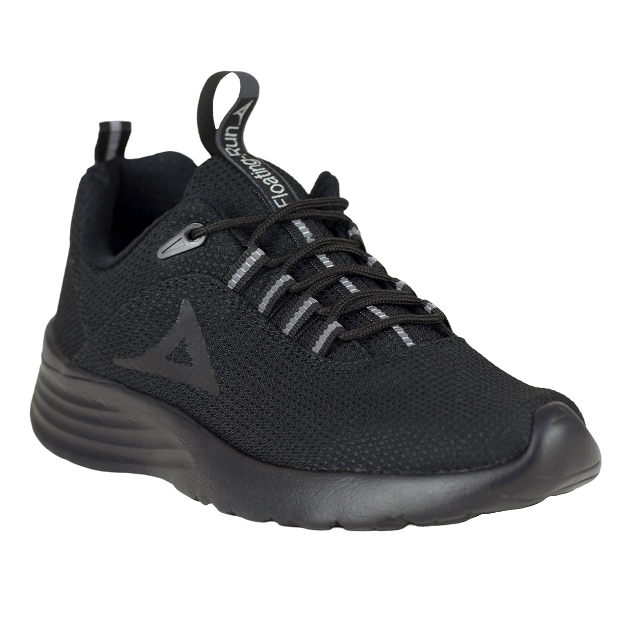 Tenis Running Negro Negro Pirma Para Trotar Mujer 0248 Gym.
