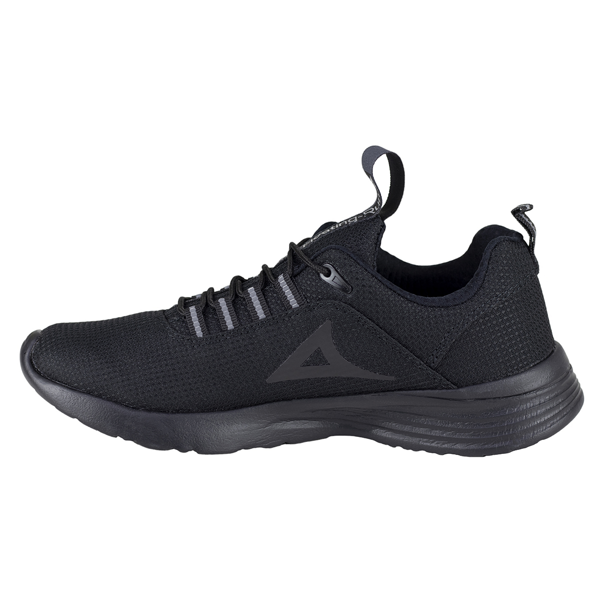 Tenis Running Negro Negro Pirma Para Trotar Mujer 0248 Gym.