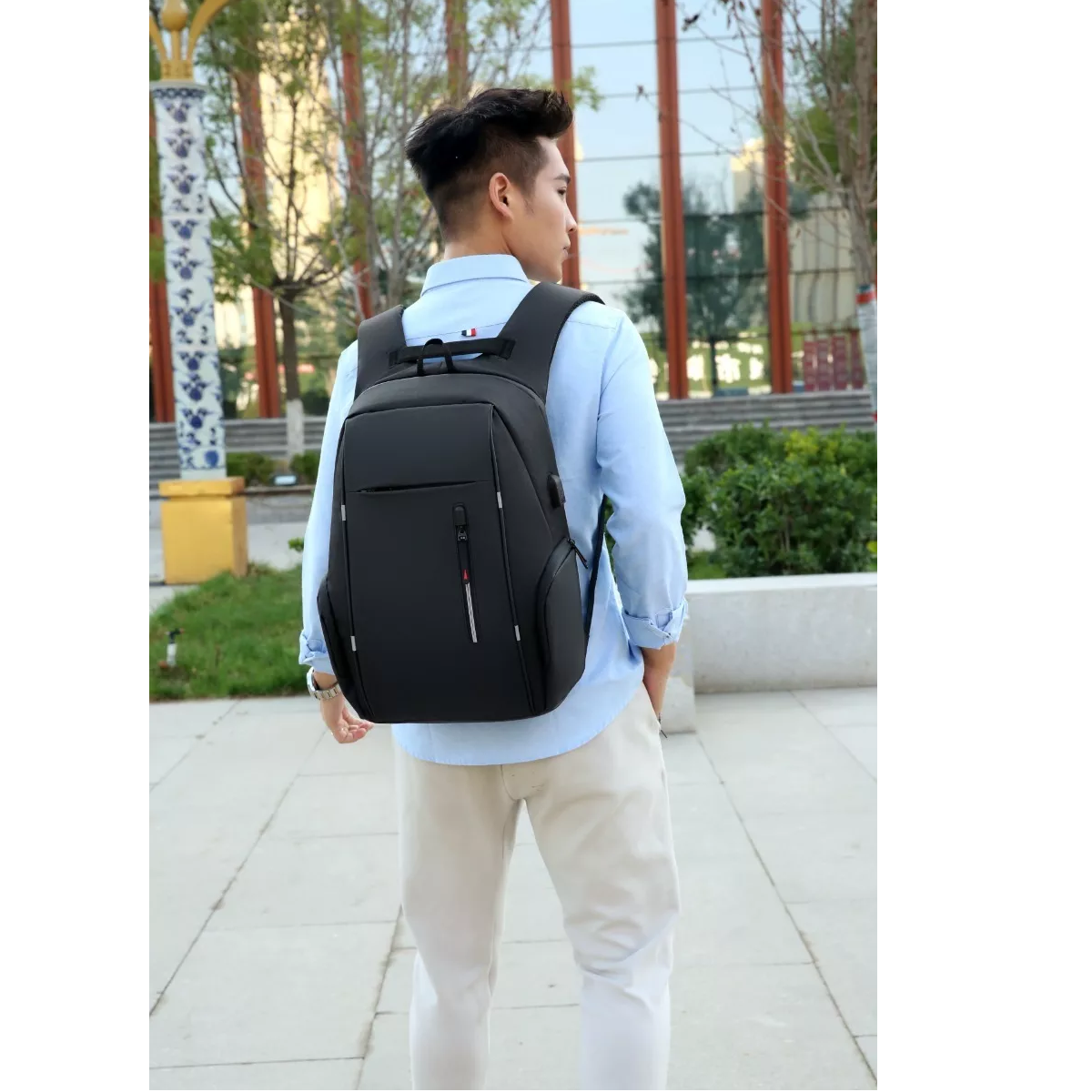 Mochila De Gran Capacidad Con Cargador Usb.