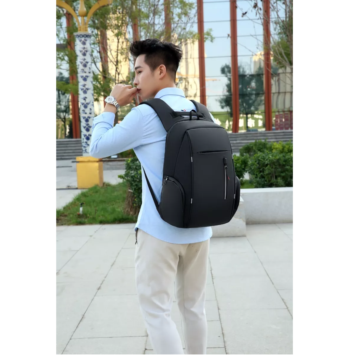 Mochila De Gran Capacidad Con Cargador Usb.