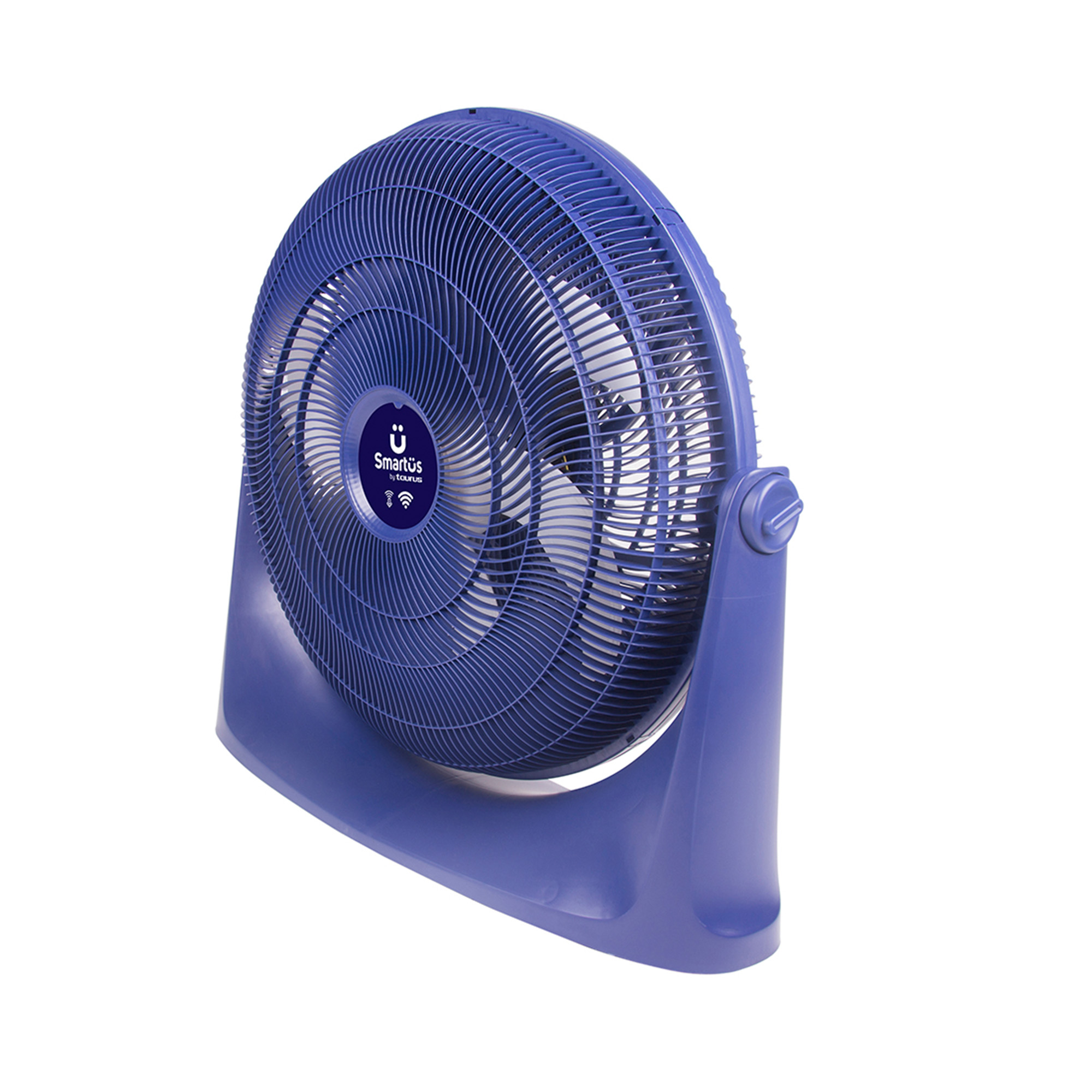 Ventilador de Piso/Pared de 20'' Taurus ECOJET Versüs con 2 Velocidades y 6 Aspas, Azul, compatible con Asistentes Virtuales