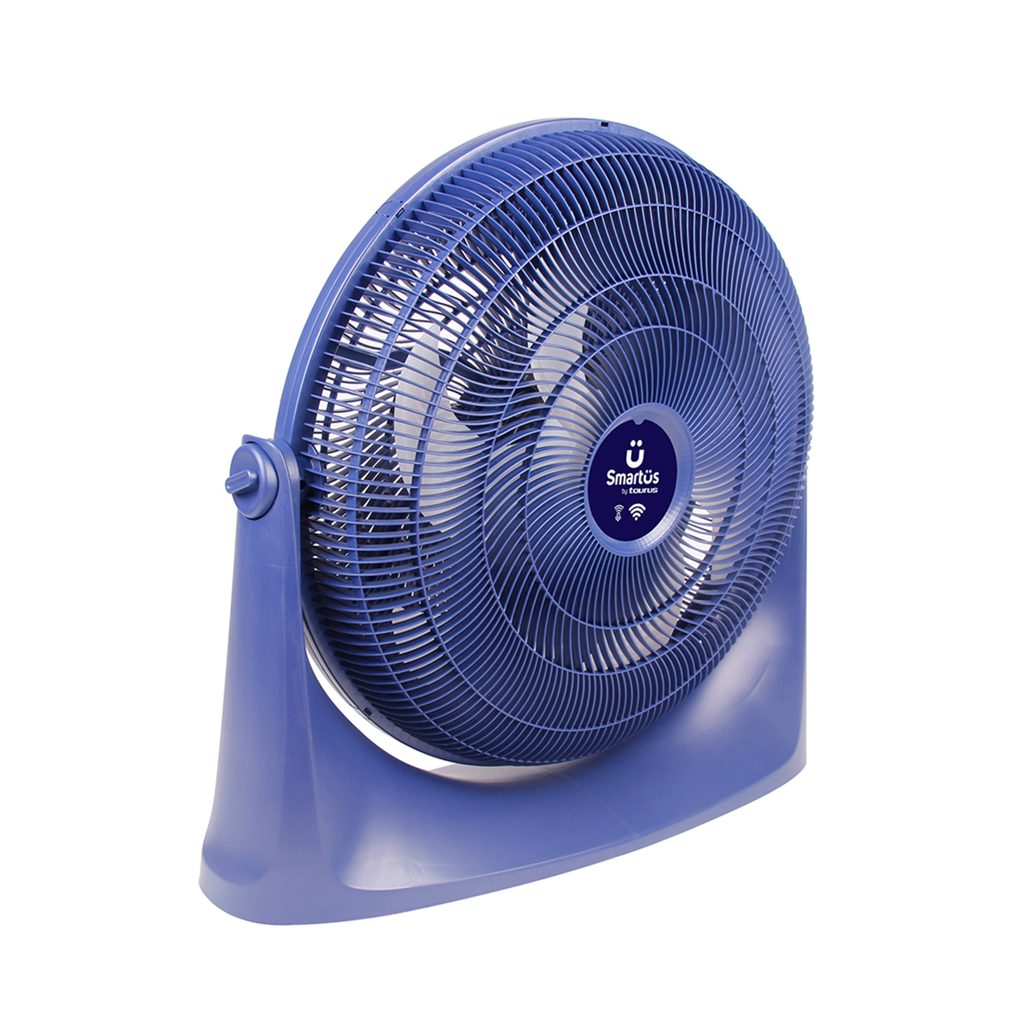 Ventilador de Piso/Pared de 20'' Taurus ECOJET Versüs con 2 Velocidades y 6 Aspas, Azul, compatible con Asistentes Virtuales