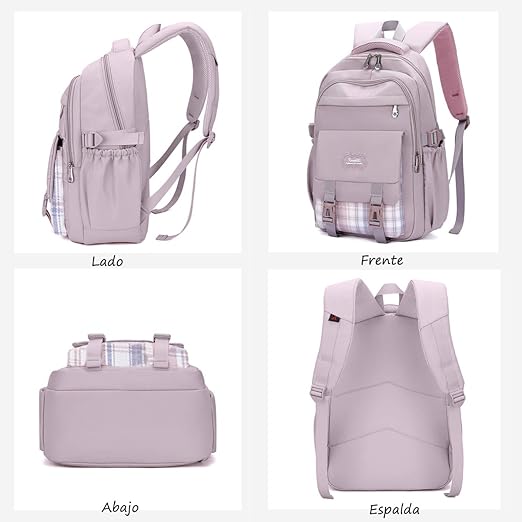 A Maxgeen Mochilas Escolares para Niñas de Primaria,Mochilas para Niñas de Secundaria,Mochilas para Adolescentes Grande.