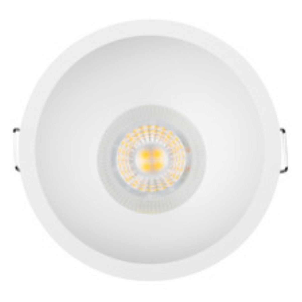"Luminario Spot Para Sobreponer En Techo Tl-5150 Redondo Color Negro "