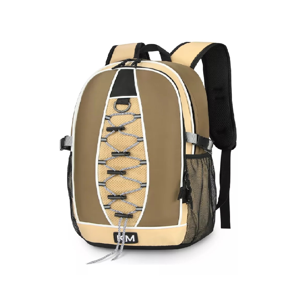Mochila Para Laptop Portátil Impermeable Caqui.
