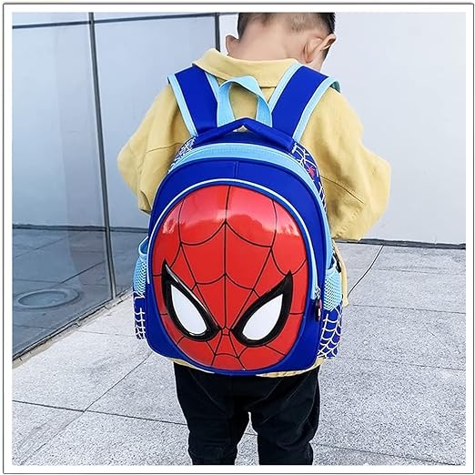 Mochila de Araña para Niños, Mochila para Niños Pequeños de 3 a 6 Años, Impermeable, Ligera.