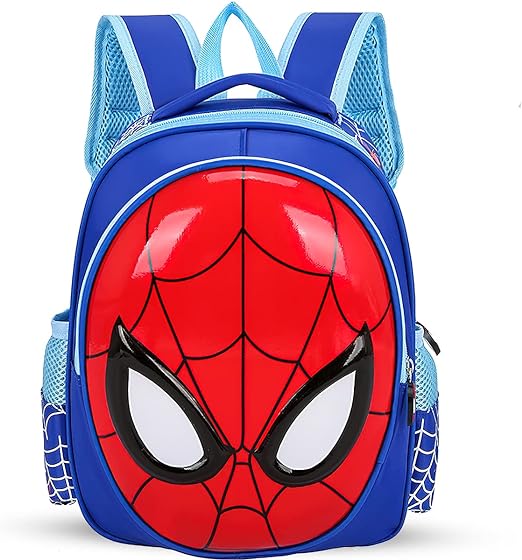 Mochila de Araña para Niños, Mochila para Niños Pequeños de 3 a 6 Años, Impermeable, Ligera.