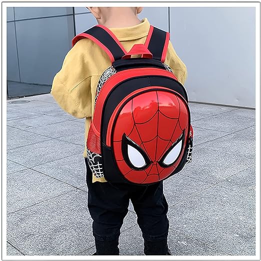 Mochila de Araña para Niños, Mochila para Niños Pequeños de 3 a 6 Años, Impermeable, Ligera.