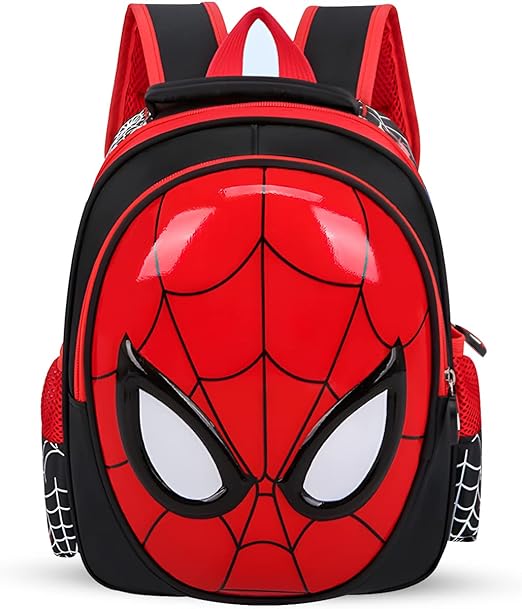 Mochila de Araña para Niños, Mochila para Niños Pequeños de 3 a 6 Años, Impermeable, Ligera.