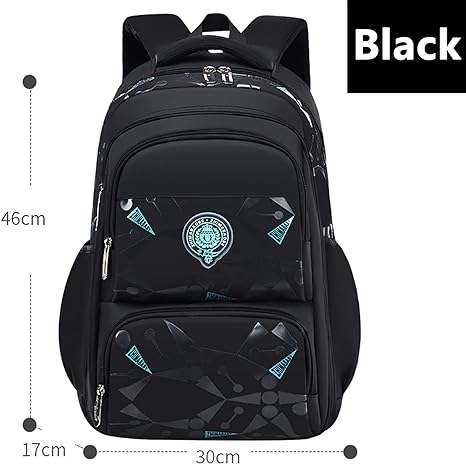 Mochila escolar KEBEIXUAN para niños estilo de puerta de refrigerador mochilas escolares con apertura mochilas para escuela secundaria primaria niños adolescentes.