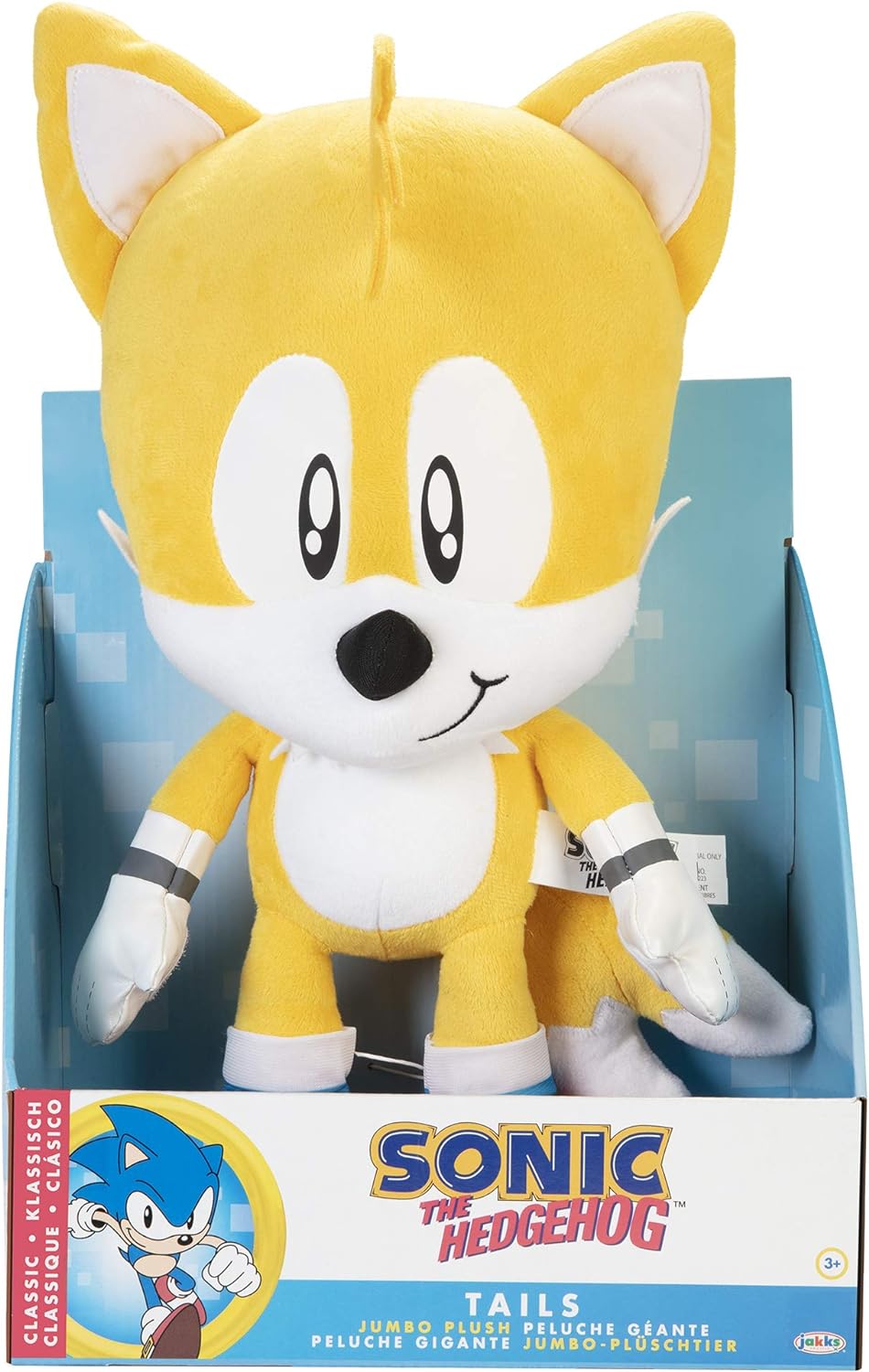 Sonic Jumbo Peluche Tails Felpa Juguetes Niños Original.