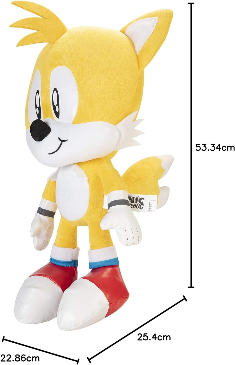 Sonic Jumbo Peluche Tails Felpa Juguetes Niños Original.