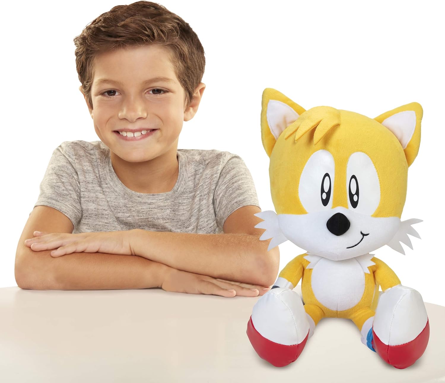 Sonic Jumbo Peluche Tails Felpa Juguetes Niños Original.