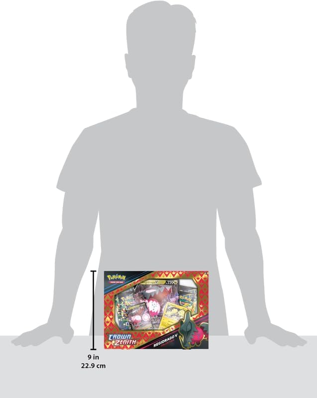 Pokemon TCG Colección Crown Zenith Regidrago V Box Original Inglés