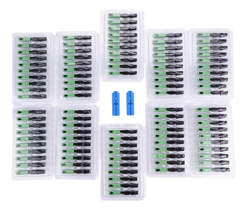 "Conector Rápido De Fibra Óptica Sc Apc Para Ftth 100pzs "