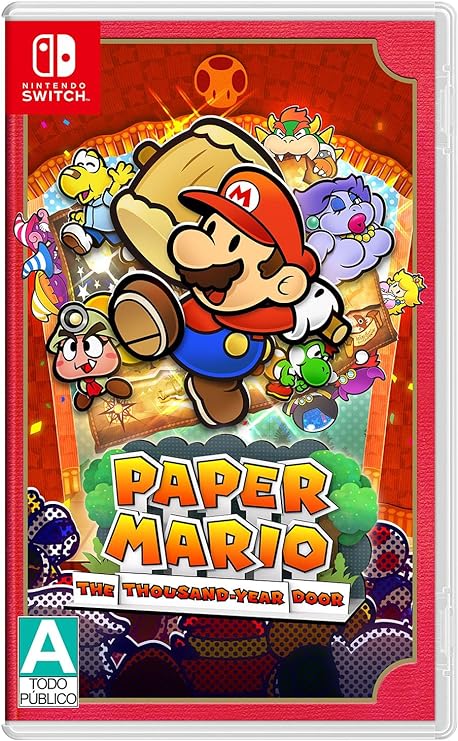 Nintendo Switch Paper Mario The Thousand-Year Door.