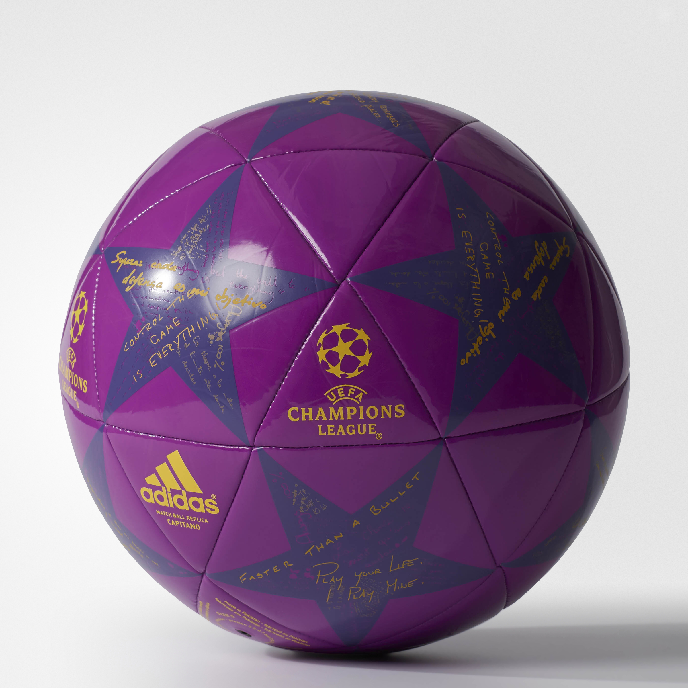 Balón adidas Capitano MBR UCL 2016 Número 4.