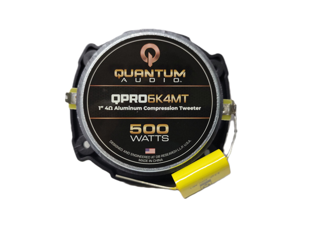 Set de Medios Quantum PRO6K4MT 250w RMS  6.5 Pulgadas 4 Ohms.
