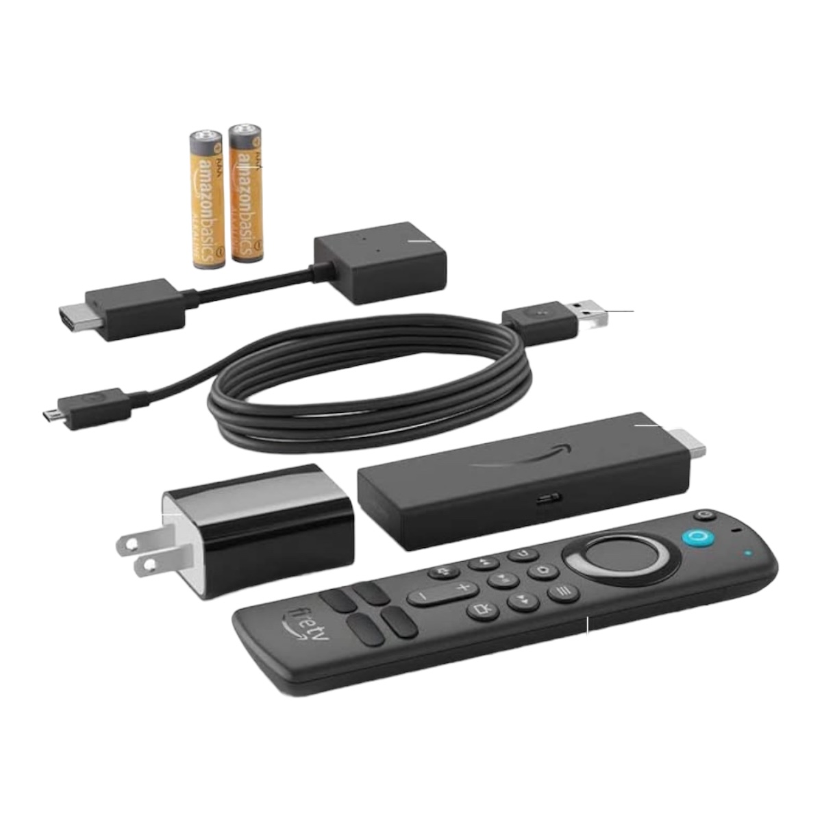 Amazon Fire TV Stick con control remoto por voz Alexa (incluye control de TV), Dispositivo de streaming HD, edición 2021.