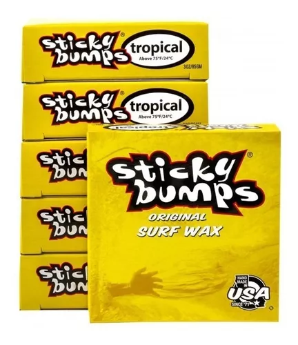 Cera Antideslizante Surf Sticky Bumps Tropical 85g 1 Barra.