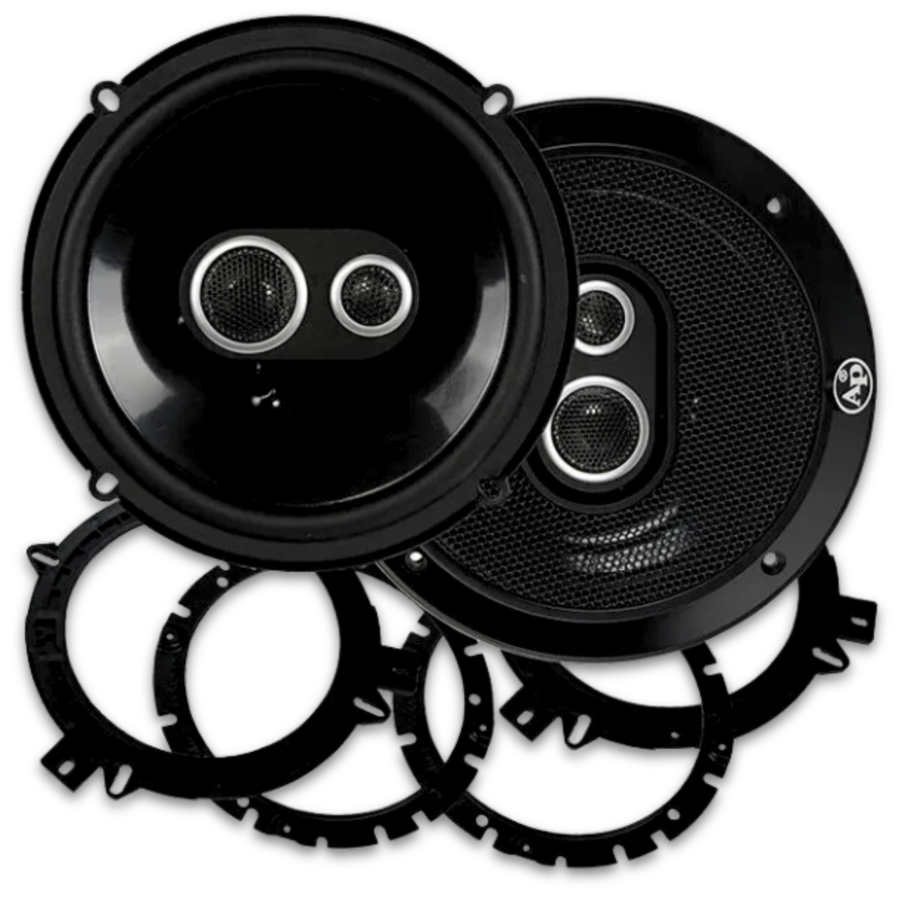 Bocinas Coaxiales de 6" Audiopipe CPL1603, 3 Vías, 180 Watts