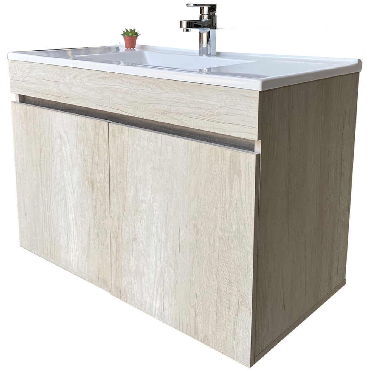 Gabinete Tocador Para Baño Con Lavamanos Y Monomando