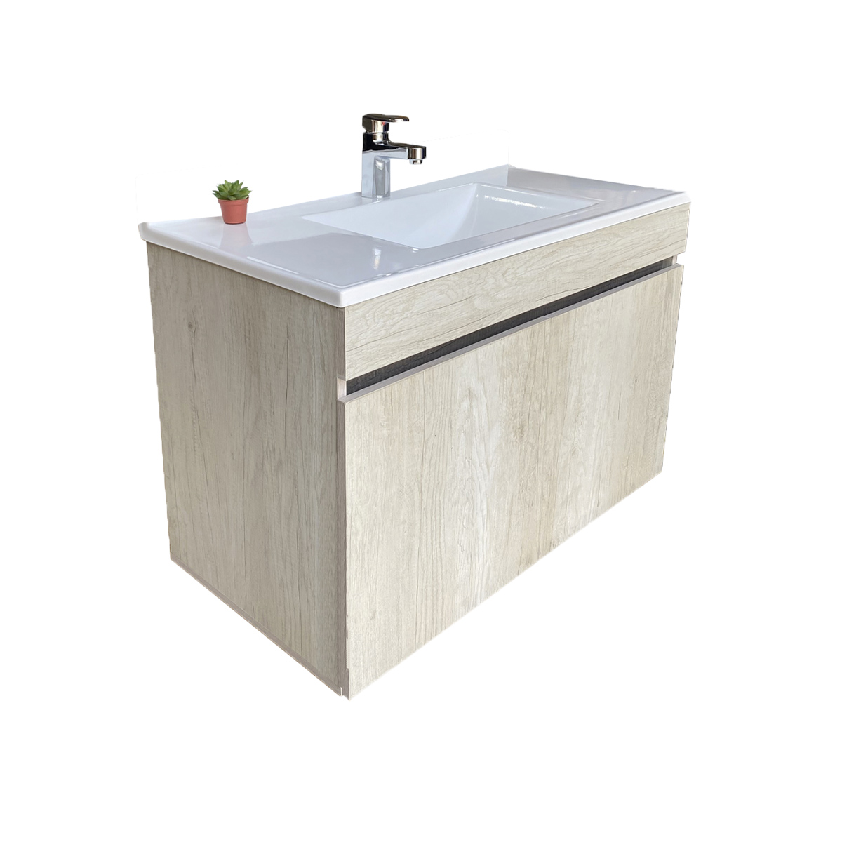 Gabinete Tocador Para Baño Con Lavamanos Y Monomando