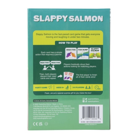 Slappy Salmon Inglés Hub Games  Juego 3 a 8 Jugadores