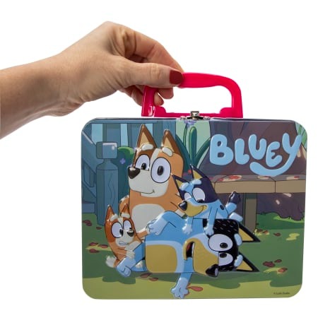 Lonchera Bluey Bingo Rompecabezas 24 Piezas.