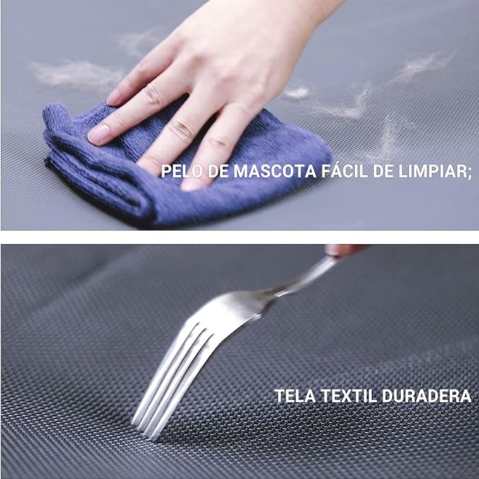 Wodoso Cama Elevada para Perro,Cama para Perro,con Malla Lavable y Transpirable, Pies de Goma Antideslizantes,